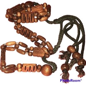 Handcrafted Wood Belt